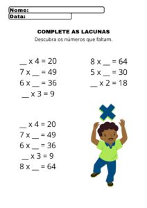 Atividades de Tabuada - 3° Ano (1)